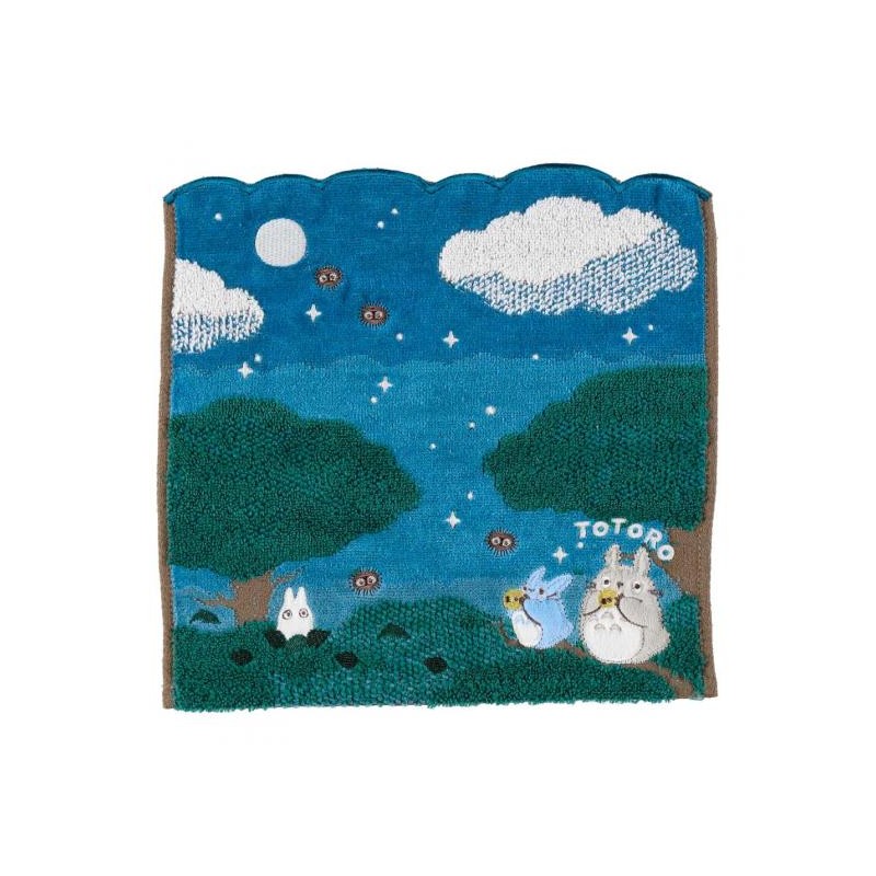 Ropa de hogar - Mini servilleta Bajo la luna 25x25 cm - Mi vecino Totoro