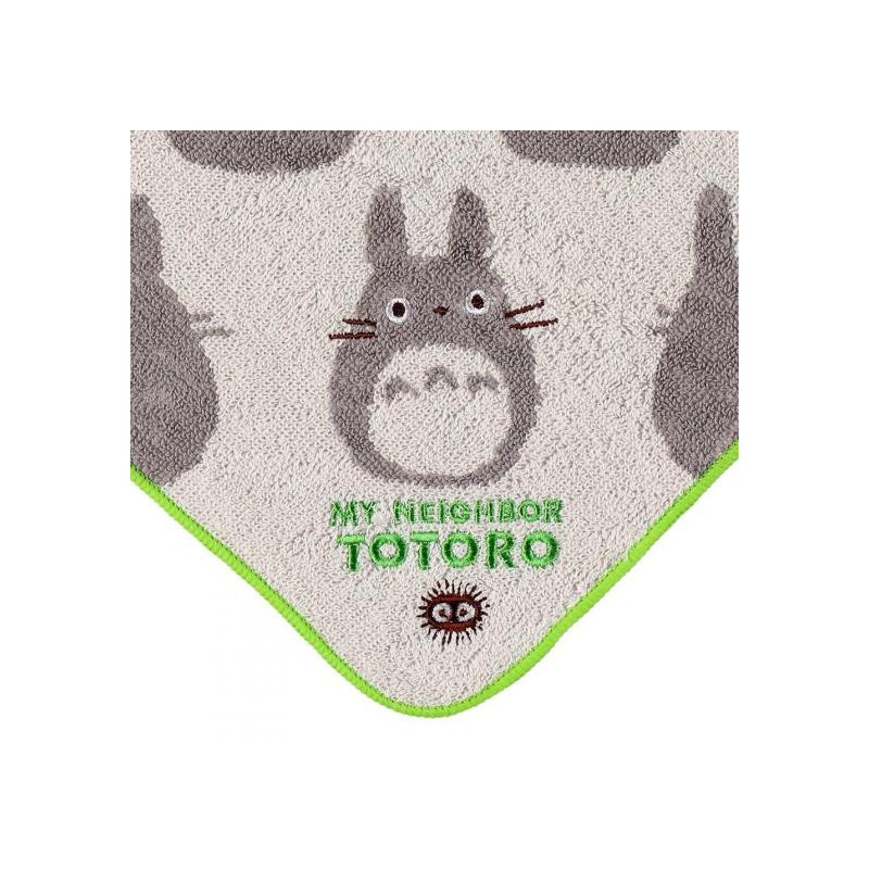 Linge de maison - Serviette à passant Silhouette Totoro Gris - Mon Voisin Totoro