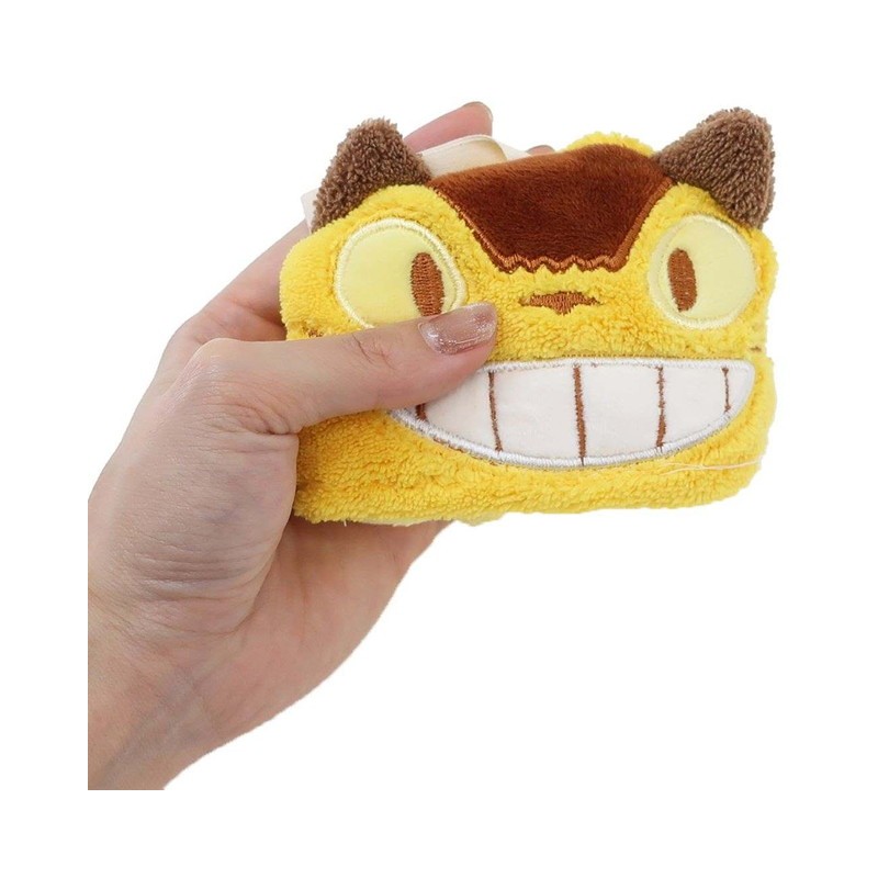 Linge de maison - Mini Serviette Pop-up Chatbus 25x25 cm - Mon Voisin Totoro