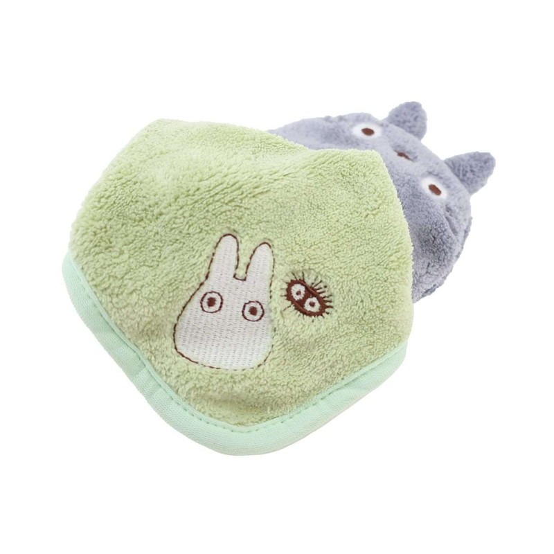 Ropa de hogar - Mini toalla desplegable Totoro 25x25 cm - Mi vecino Totoro