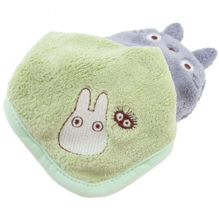 Ropa de hogar - Mini toalla desplegable Totoro 25x25 cm - Mi vecino Totoro