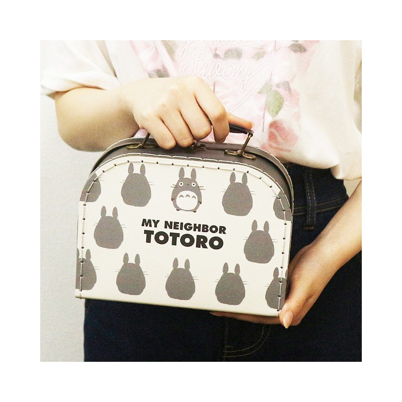 Bolsos - M Silueta Totoro Gris - Maleta Mi vecino Totoro