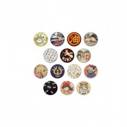 Badges - Badge Mystere Couleur Bleu - Studio Ghibli