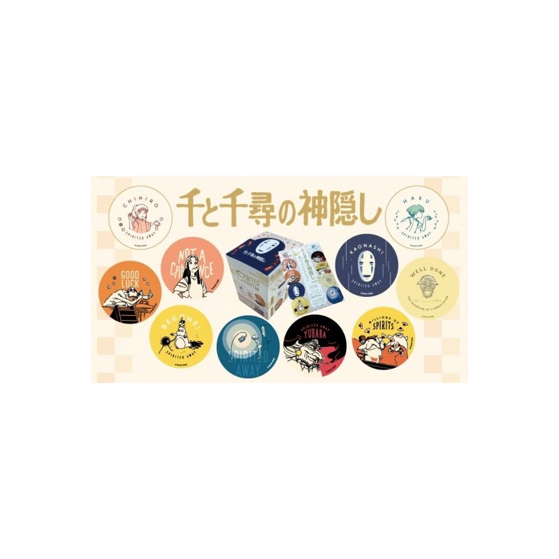 Badges - Display of 10 Chihiro Anniversary Badges - Spirited Away
