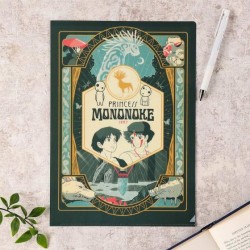 Archivadores - Carpeta A4 Art Déco - La princesa Mononoke