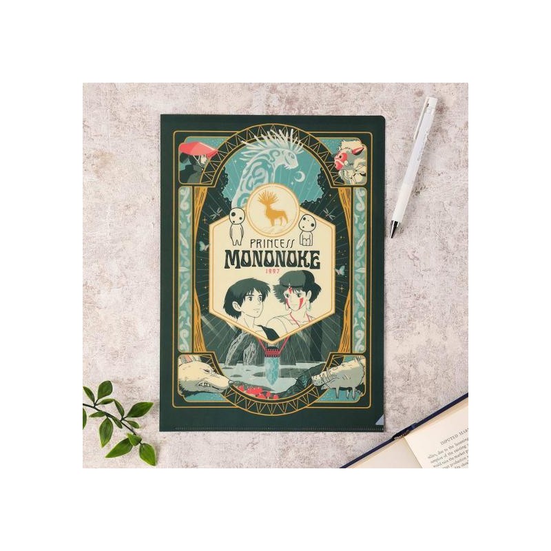 Storage - Art Déco Clear Folder A4 - Princess Mononoke