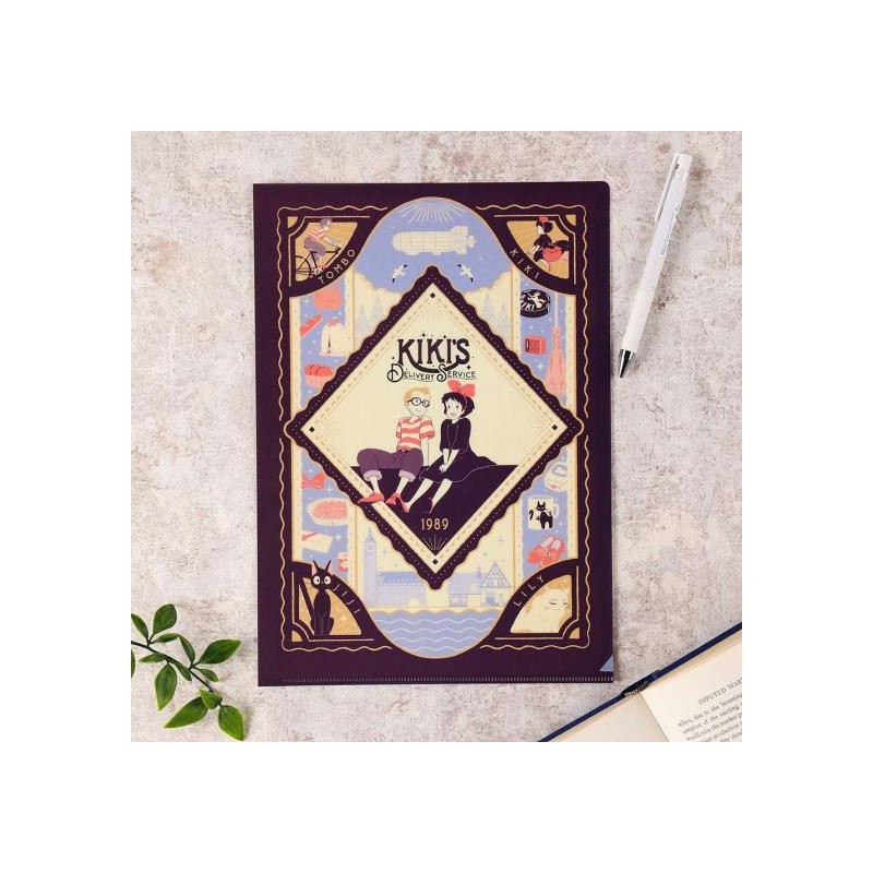 Storage - Art Déco Clear Folder A4 - Kiki's Delivery Service
