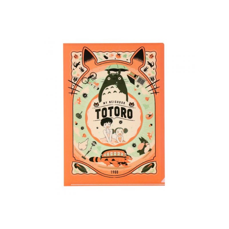 Storage - Art Déco Clear Folder A4 - My Neighbor Totoro