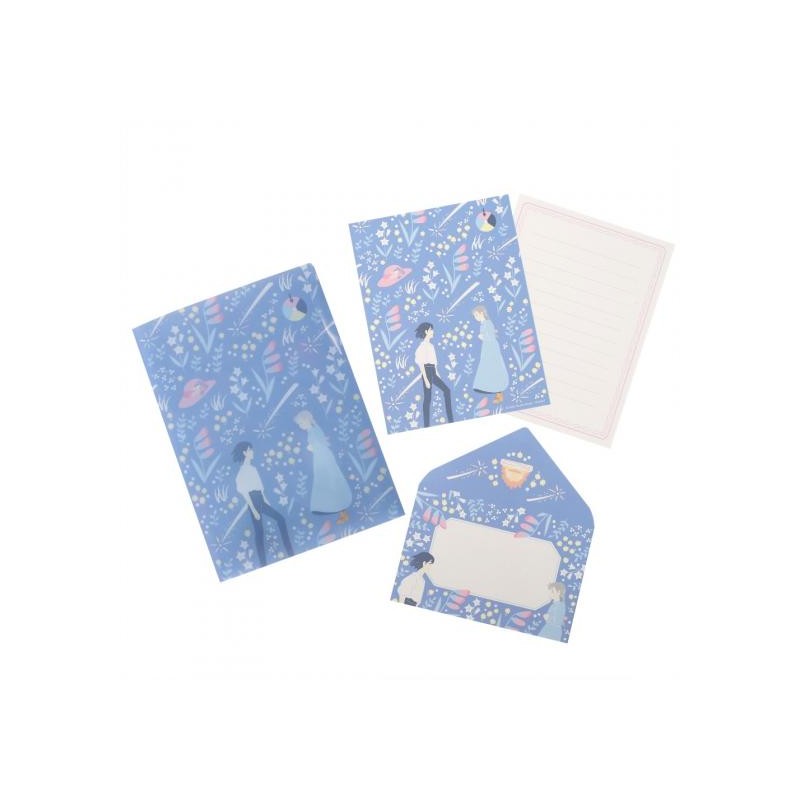 Postales y papel de cartas - Papelería y carpeta Sophie y Haru - El castillo ambulante