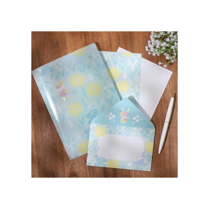 Postcards and Letter papers - Clear Folder & Letter Set Buttercup - My Neighbor Totoro
