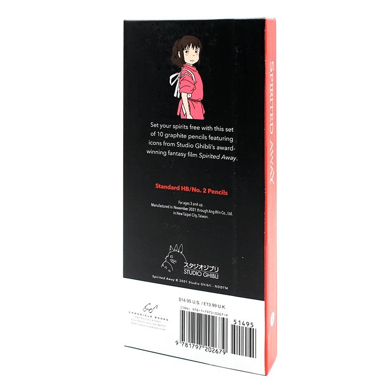 Escritura - Juego de lápices - El viaje de Chihiro