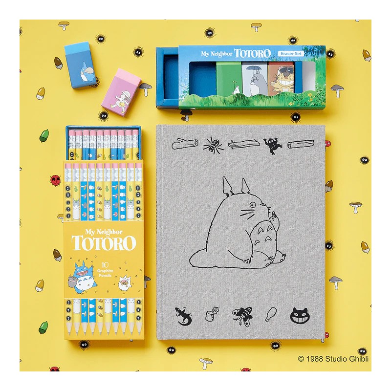 Small equipment - Eraser Set - My Neighbor Totoro