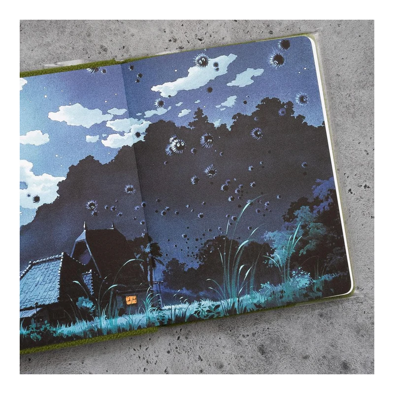 Carnets et Cahiers - Carnet feutrine Totoro - Mon Voisin Totoro