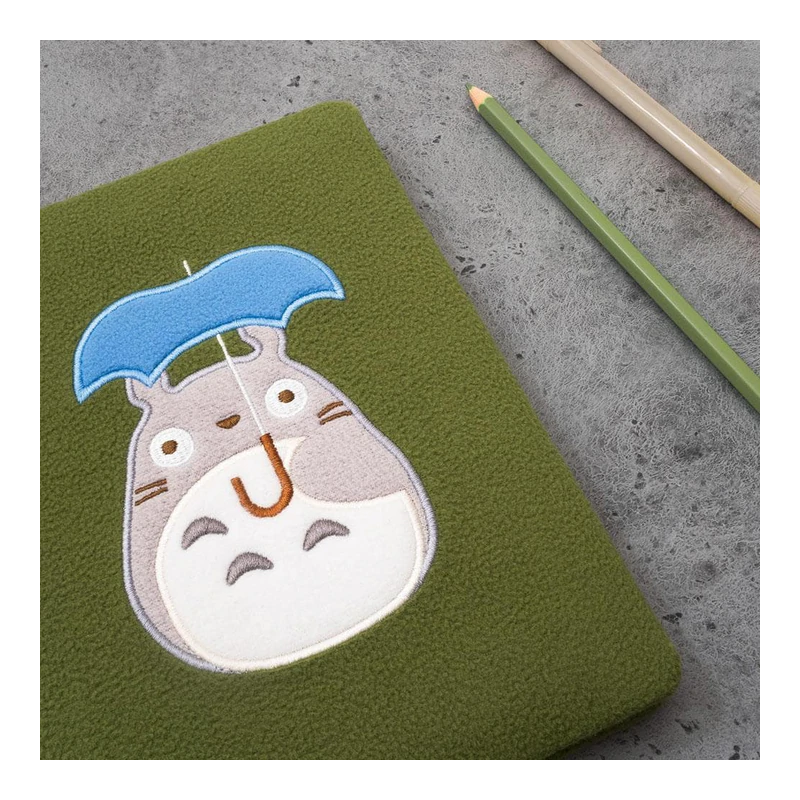 Carnets et Cahiers - Carnet feutrine Totoro - Mon Voisin Totoro