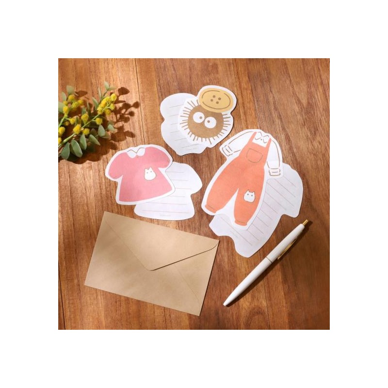 Postales y papel de cartas - Pegatinas de accesorios de Mei y Satsuki - Mi vecino Totoro
