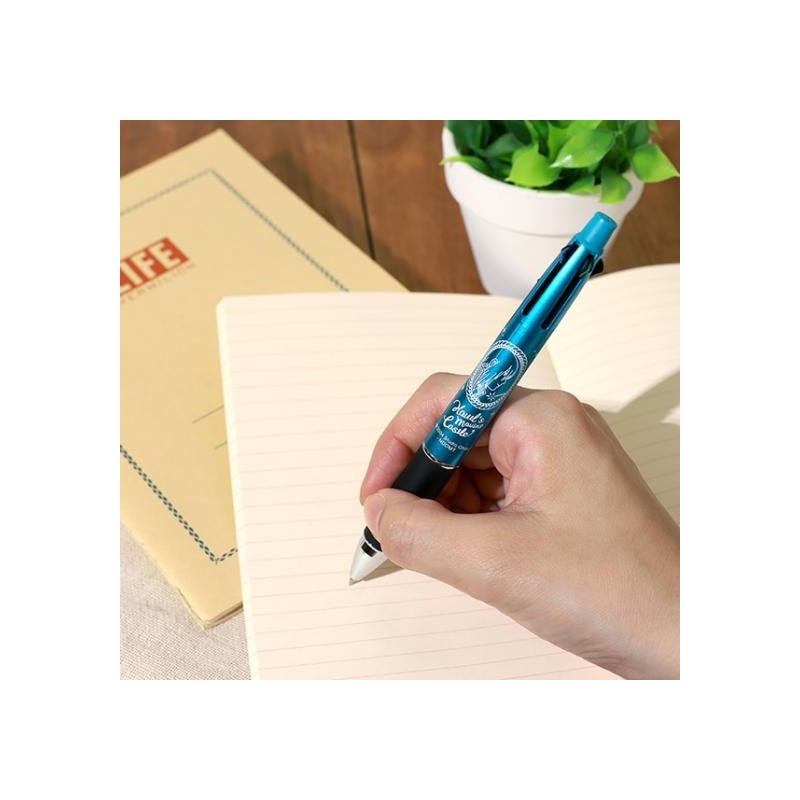 Écriture - Stylo Bille 4 couleurs Bleu - Le Château ambulant