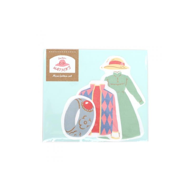 Postales y papel de cartas - Pegatinas accesorios de Sophie - El castillo ambulante