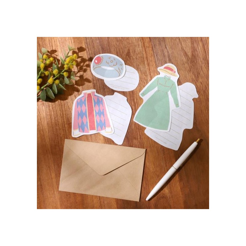 Postales y papel de cartas - Pegatinas accesorios de Sophie - El castillo ambulante