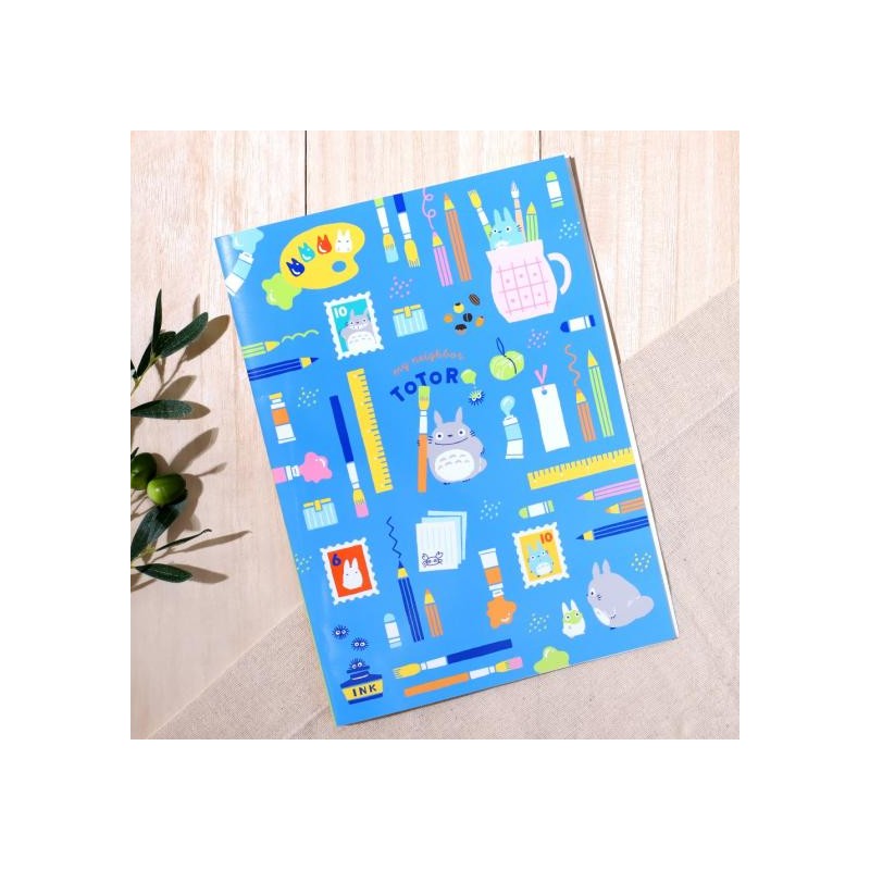 Notebooks and Notepads - Notebook B5 Totoro draws - My Neighbor Totoro