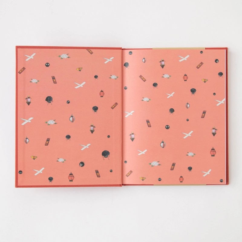 Cuadernos y libretas - Chihiro y Sin Cara cuaderno de bocetos en lienzo - El viaje de Chihiro