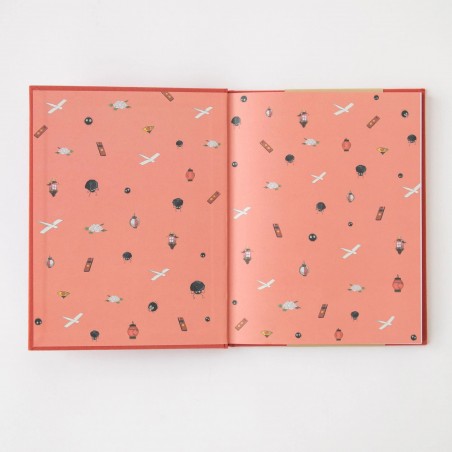 Cuadernos y libretas - Chihiro y Sin Cara cuaderno de bocetos en lienzo - El viaje de Chihiro