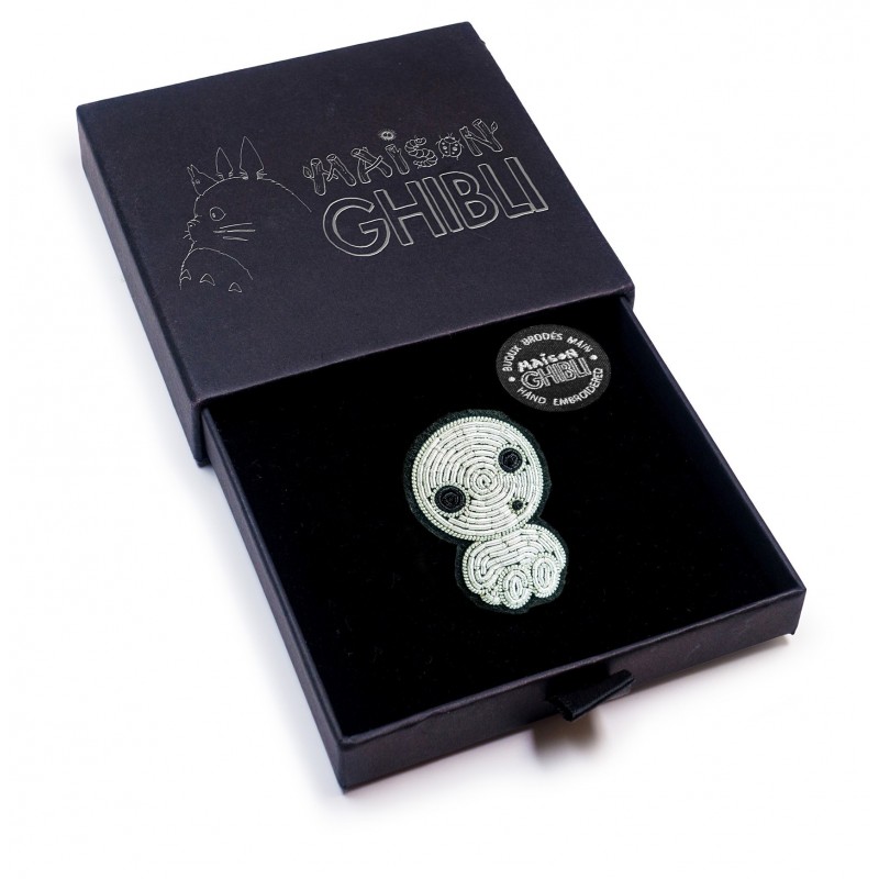Pins - Broche cannetille Kodama assis - Princesse Mononoké