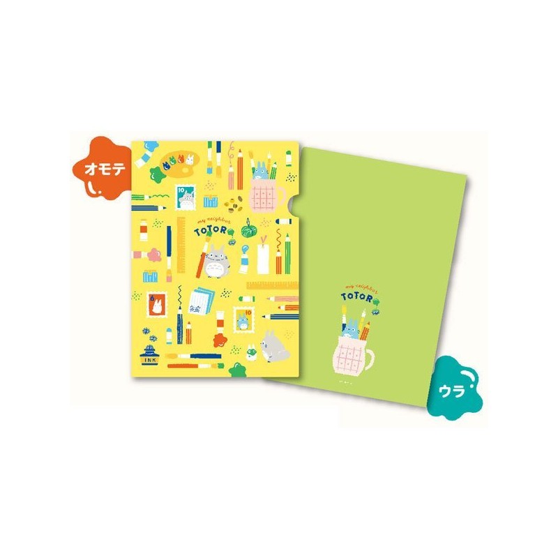 Archivadores - Totoro dibuja carpeta A4 - Mi vecino Totoro