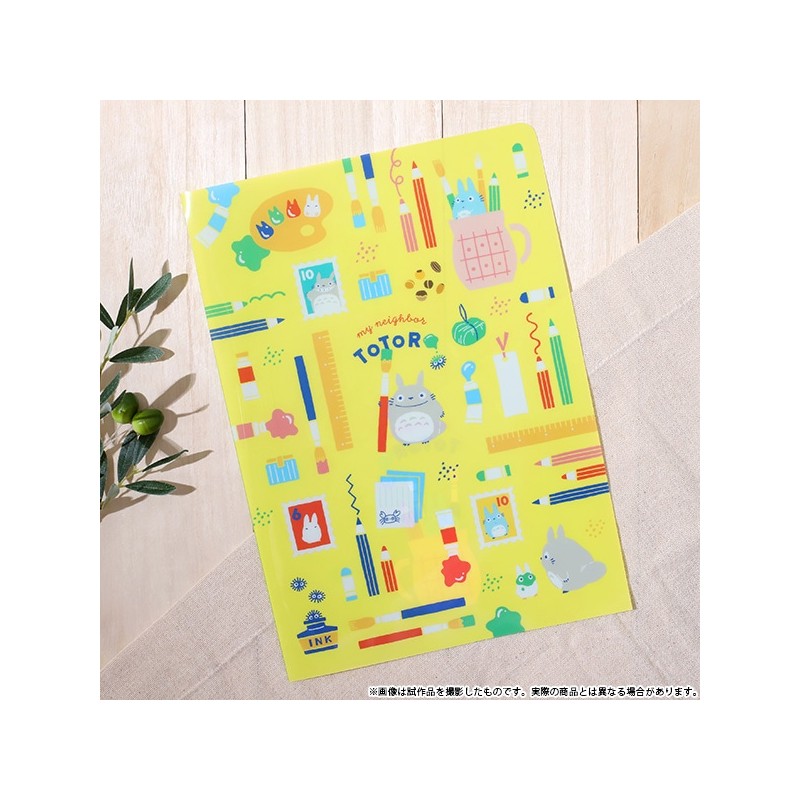 Archivadores - Totoro dibuja carpeta A4 - Mi vecino Totoro