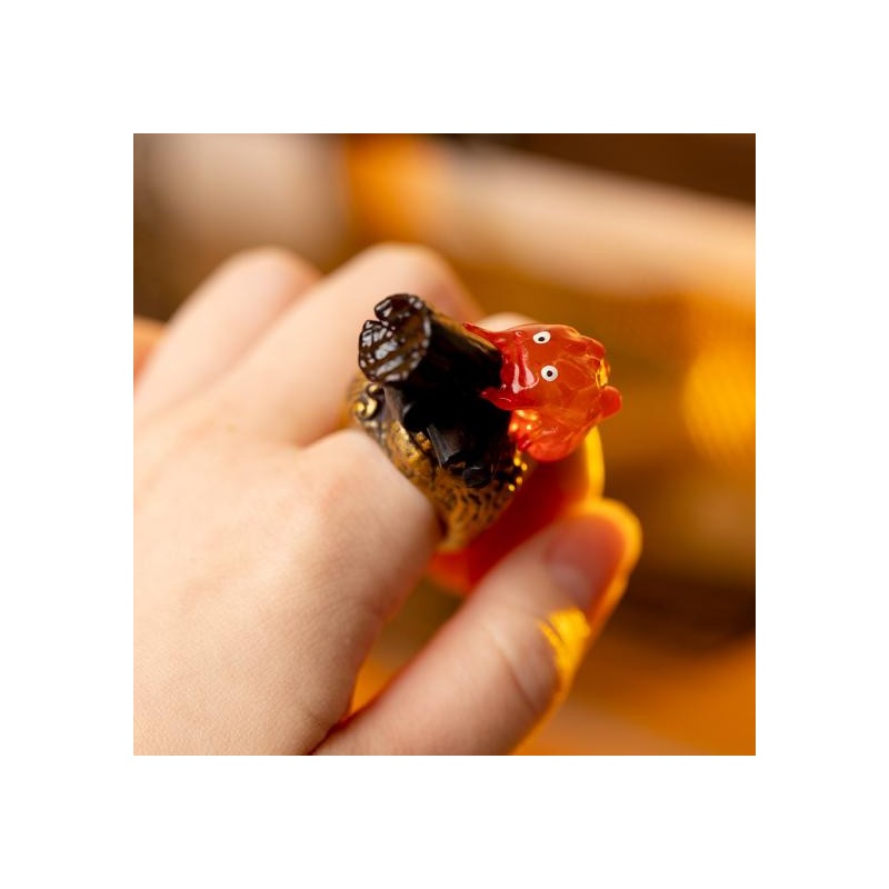 Figurines - Collection Calcifer 1 Bague Mystère - Le Château ambulant