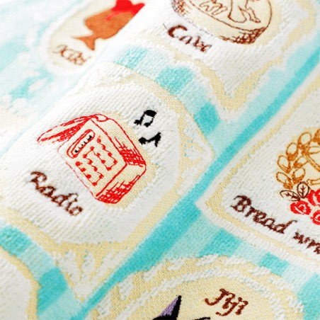 Ropa de hogar - Mini servilleta Galería de cuadros 25x25 cm - Nicky, la aprendiz de bruja