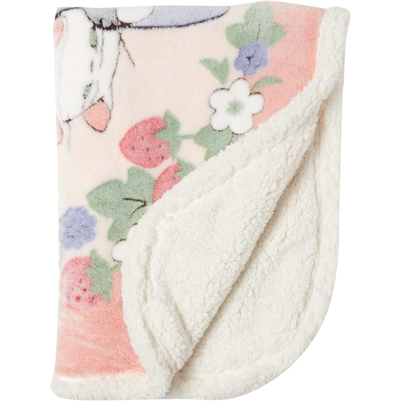 Ropa de hogar - Jiji & Lily Manta Fresa 70x100 cm - Nicky, la aprendiz de bruja