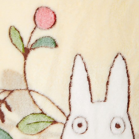 Linge de maison - Plaid Églantiers et noisettes 70x100 cm - Mon Voisin Totoro