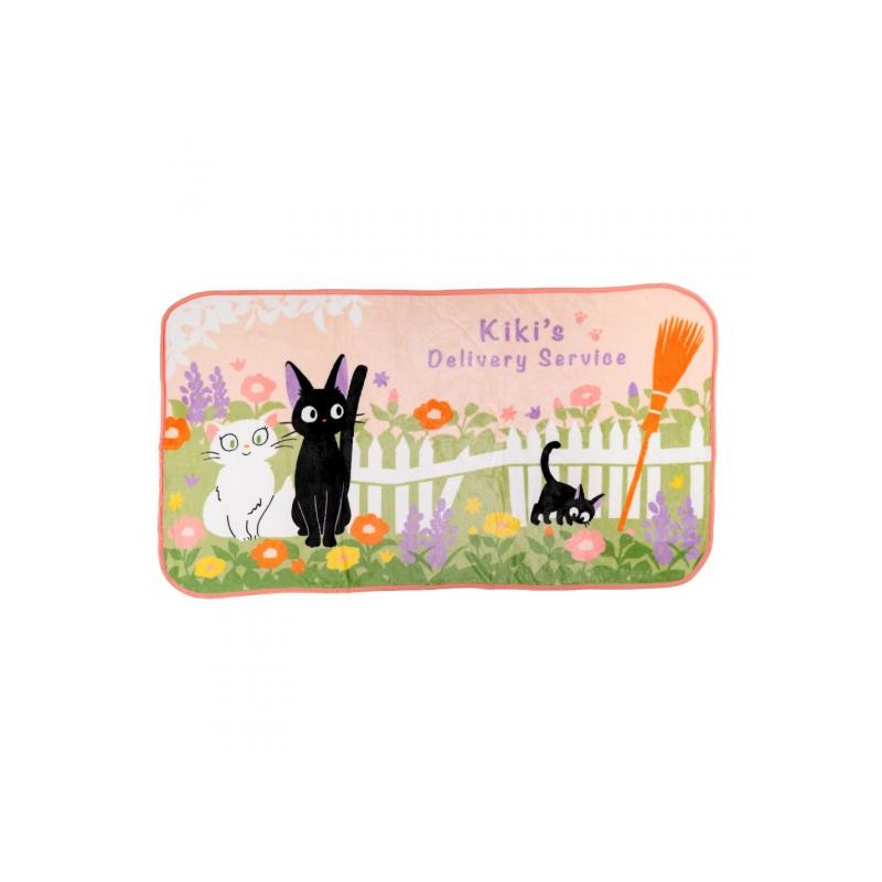 Linge de maison - Couverture Jiji & Lily palissade 80x150 cm - Mon Voisin Totoro