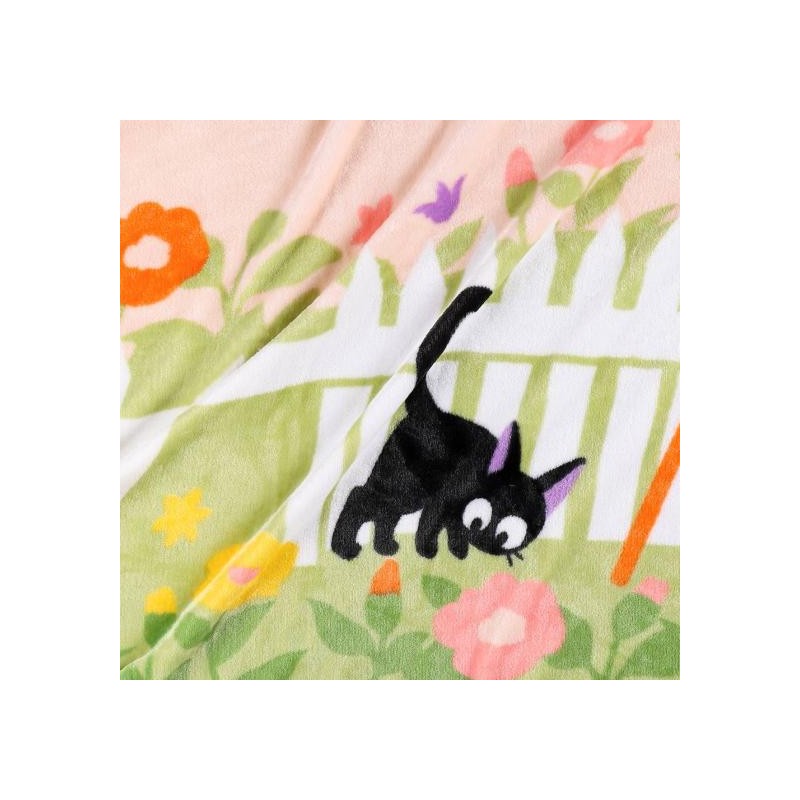 Linge de maison - Couverture Jiji & Lily palissade 80x150 cm - Mon Voisin Totoro