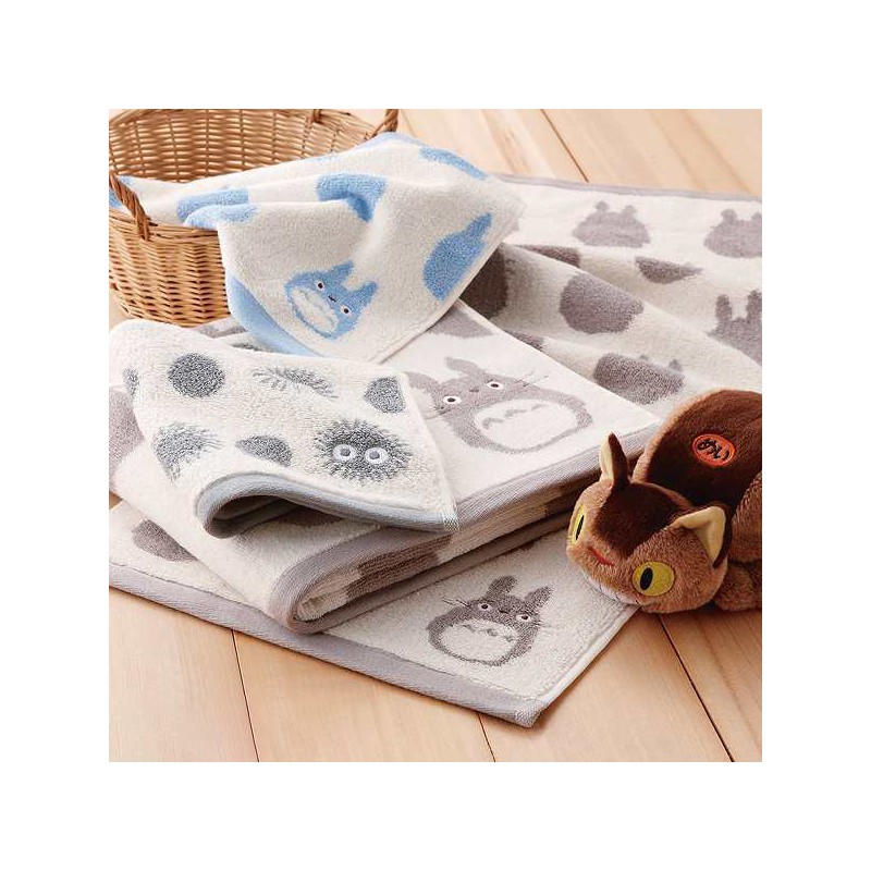 Household linen - Gift box 3 Towels Totoro&Soot Sprites - My Neighbor Totoro
