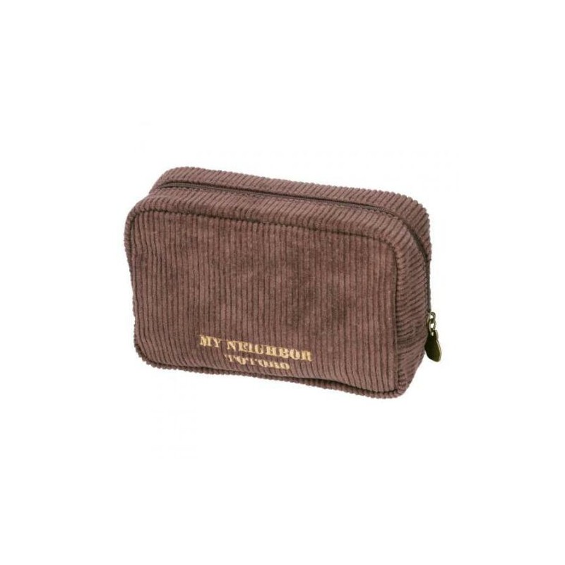 Storage - Corduroy pouch Totoro patch - My Neighbor Totoro