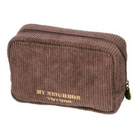 Storage - Corduroy pouch Totoro patch - My Neighbor Totoro