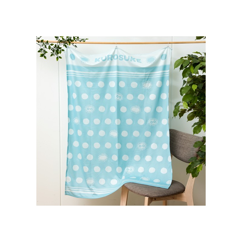 Linge de maison - Serviette de plage Motifs Noiraude 85 x 115 cm - Mon voisin Totoro