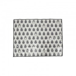 Picnics - Mantel Picnic Silueta Totoro Gris - Mi vecino Totoro