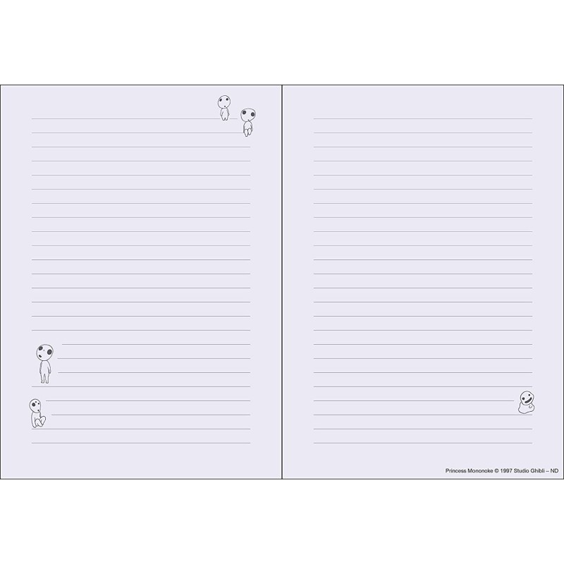 Cuadernos y libretas - San cuaderno - La princesa Mononoke