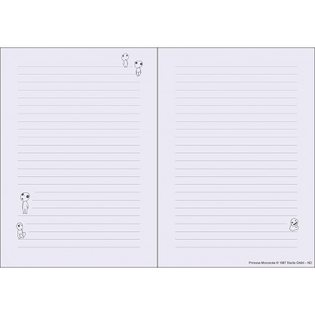 Cuadernos y libretas - San cuaderno - La princesa Mononoke