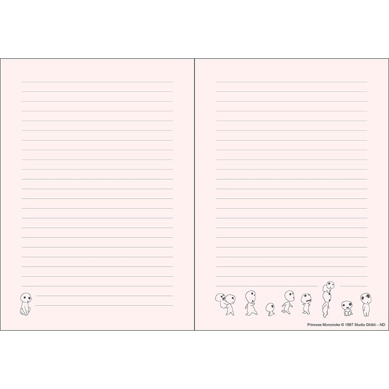 Cuadernos y libretas - San cuaderno - La princesa Mononoke