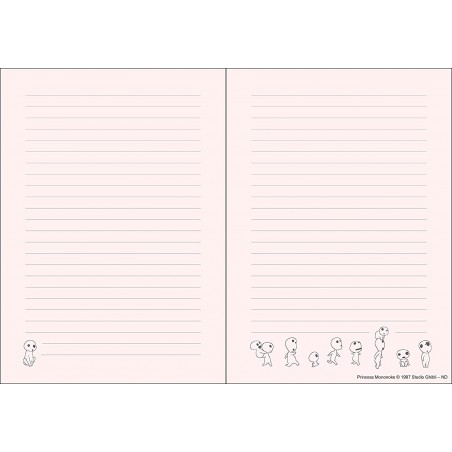 Cuadernos y libretas - San cuaderno - La princesa Mononoke