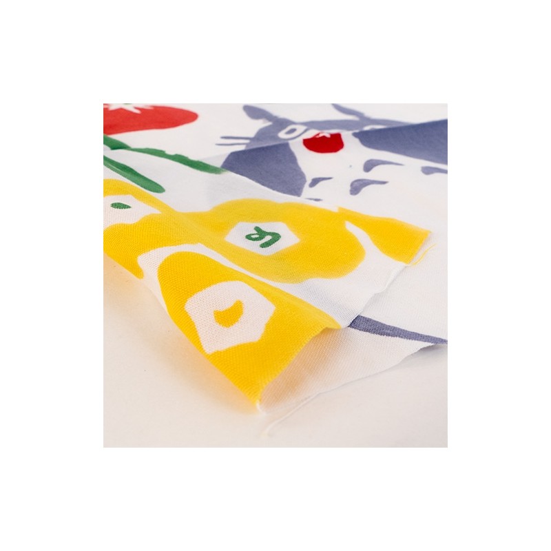 Household linen - Tenugui Totoro summer vegetables - My Neighbor Totoro