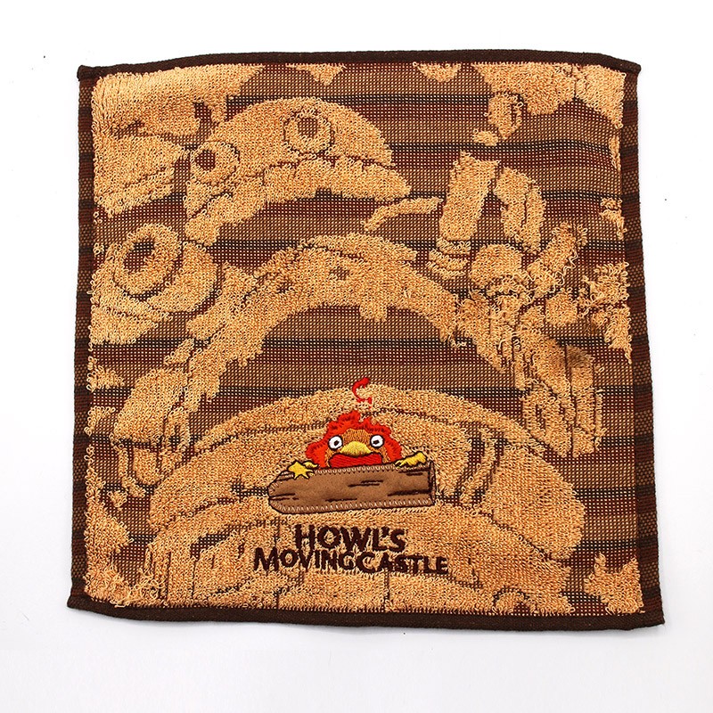 Household linen - Mini Towel Calcifer 25x25 cm - Howl’s Moving Castle