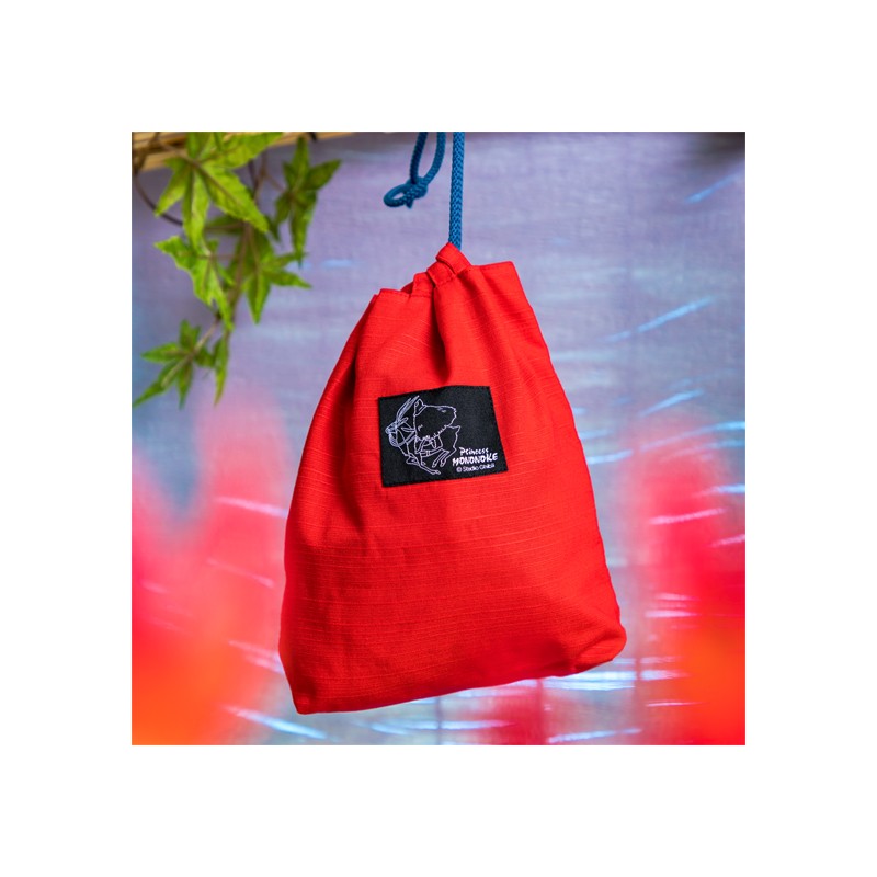 Bolsos - Bolsa bordada con cordón Ashitaka - La princesa Mononoke
