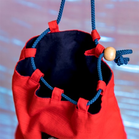 Bolsos - Bolsa bordada con cordón Ashitaka - La princesa Mononoke