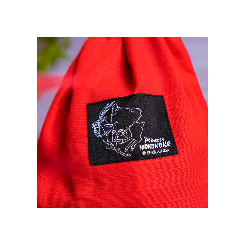 Bolsos - Bolsa bordada con cordón Ashitaka - La princesa Mononoke
