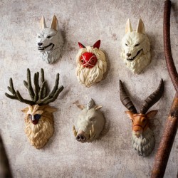 Figuras - Imán coleccionable de personajes en 3D - La princesa Mononoke