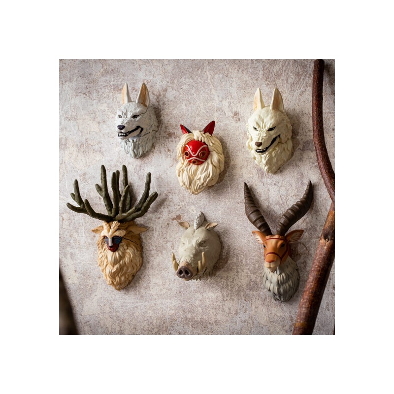 Figuras - Imán coleccionable de personajes en 3D - La princesa Mononoke